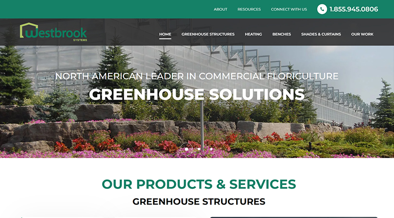 Westbrook Greenhouse Systems Desktop