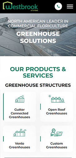 Westbrook Greenhouse Systems Mobile