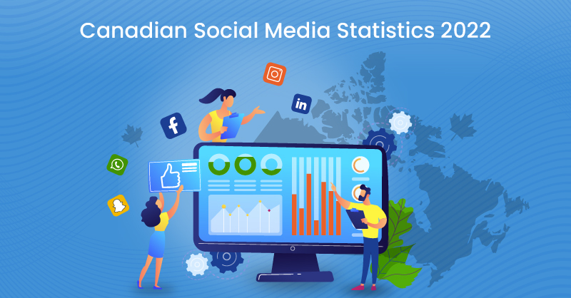 Canadian social media statistics 2022