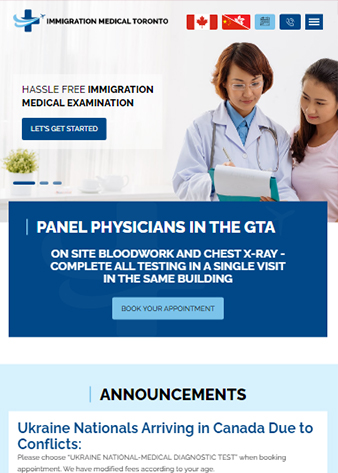 Immigration Medical Toronto Tab