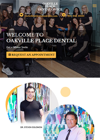 Oakville Place Dental Office Tab