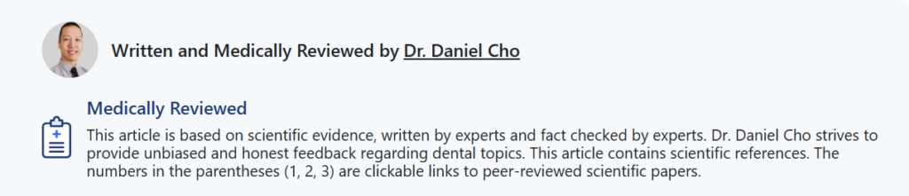 written and medically reviewed by dr. daniel cho
