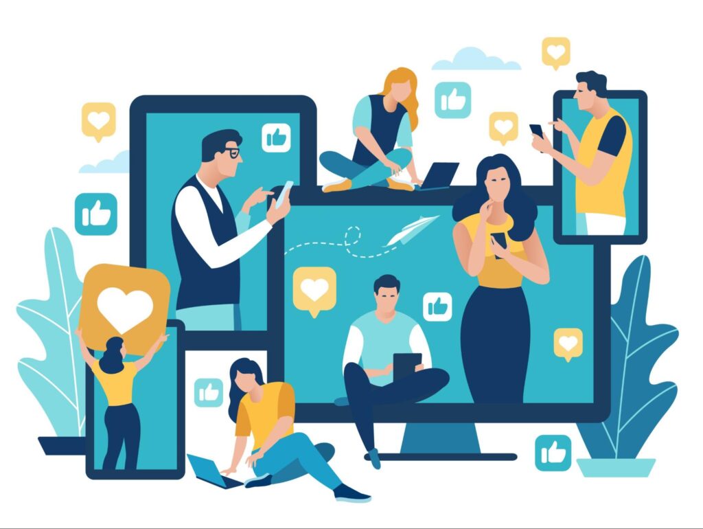 social media engagement
