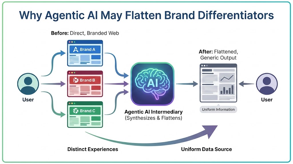 Why Agentic AI May Flatten Brand Differentiators