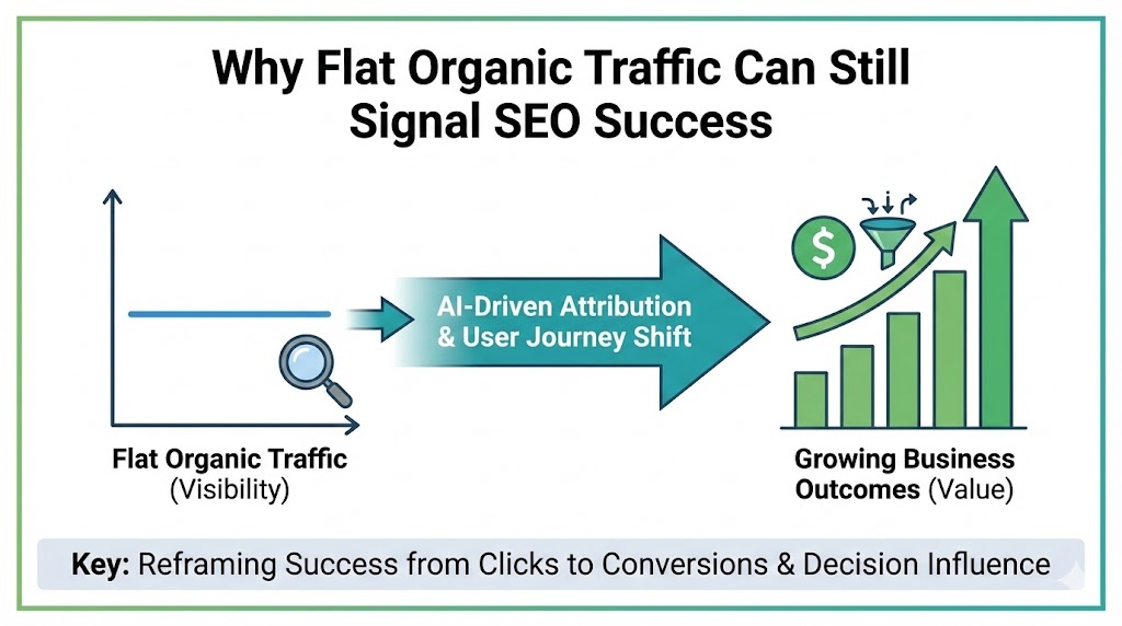 Why Flat Organic Traffic Can Still Signal SEO Success