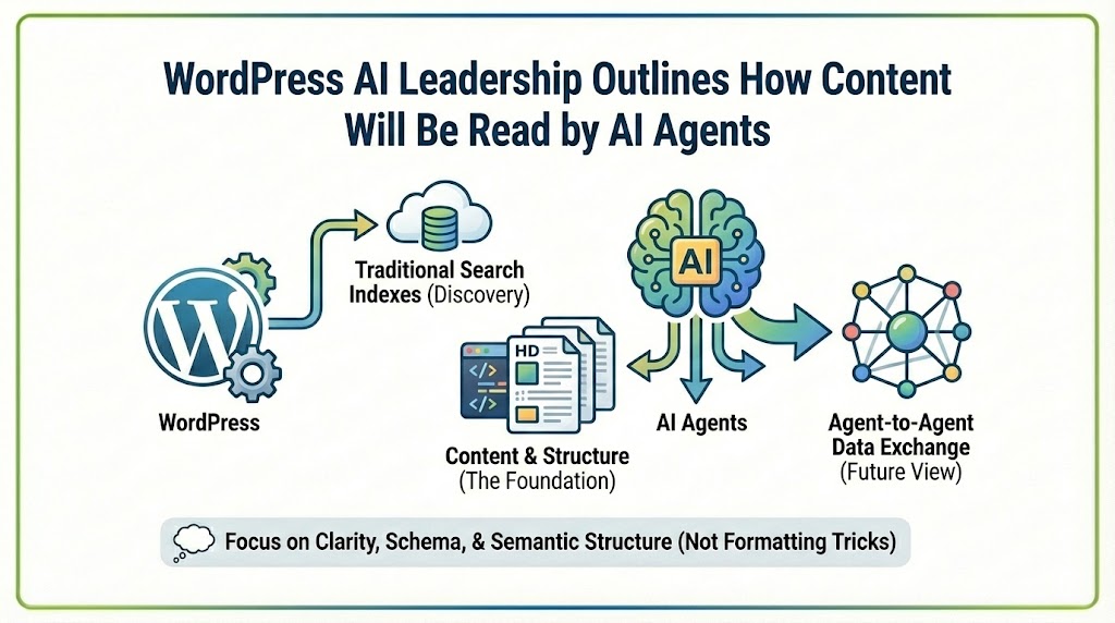 WordPress AI Leadership Outlines How Content Will Be Read by AI Agents