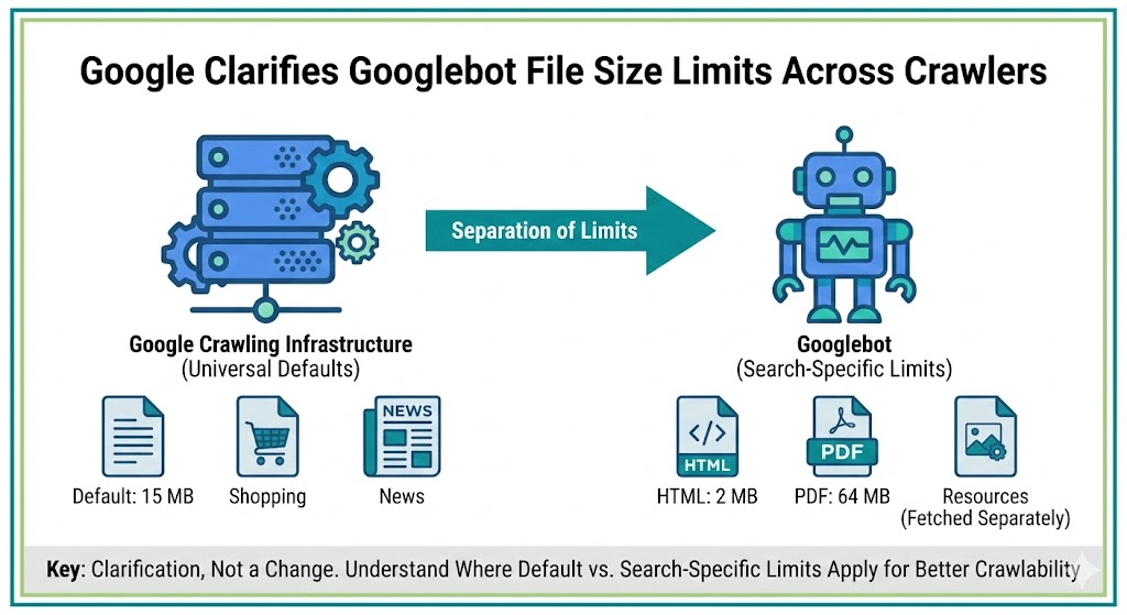 Google Clarifies Googlebot File Size Limits Across Crawlers