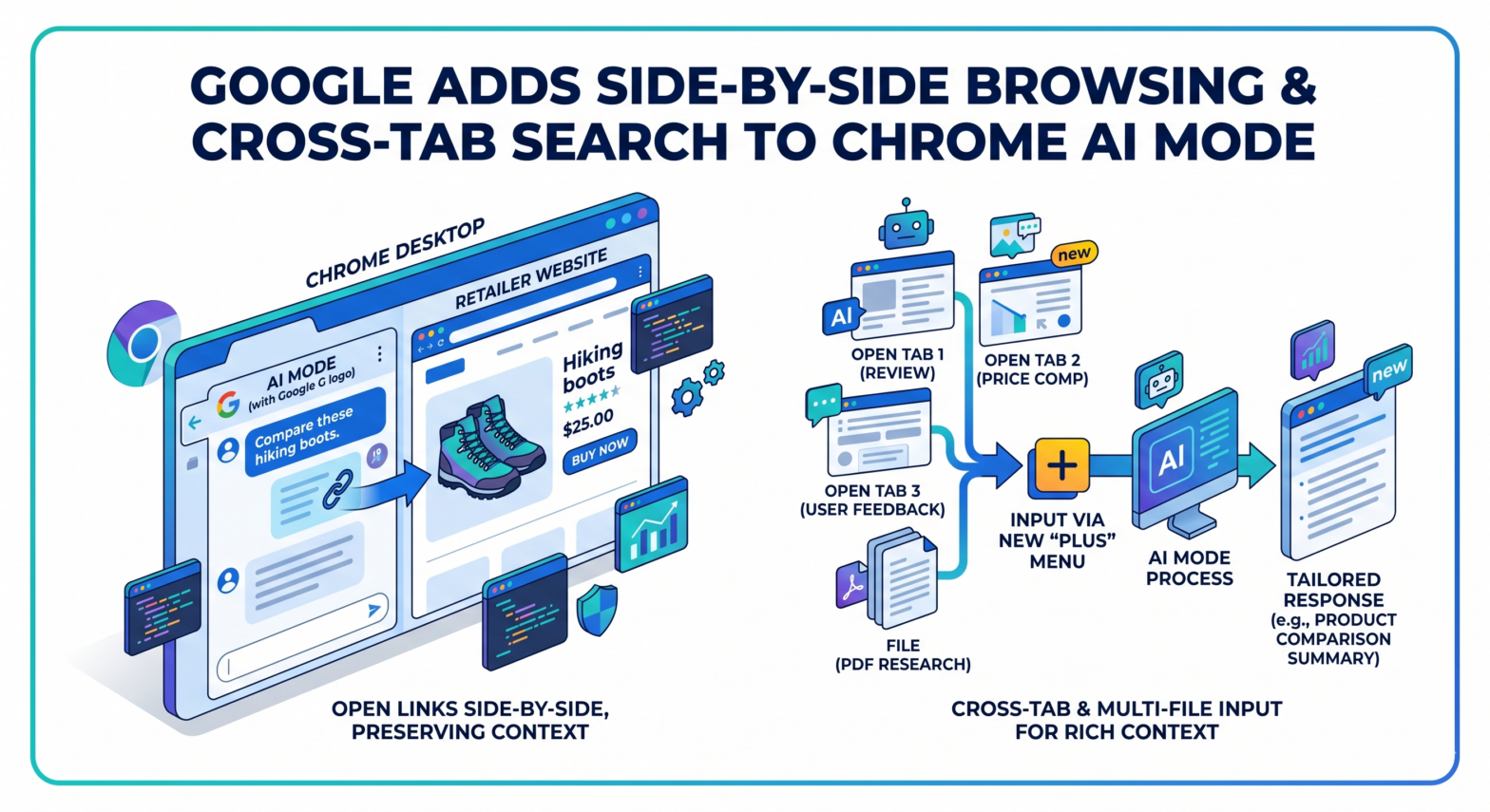 Google Upgrades AI Mode in Chrome With Split-Screen Browse
