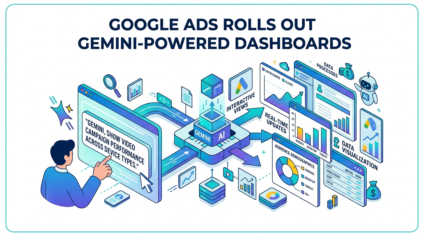 Google Ads Rolls Out Gemini-Powered Dashboards With Prompt-Driven Performance Reporting