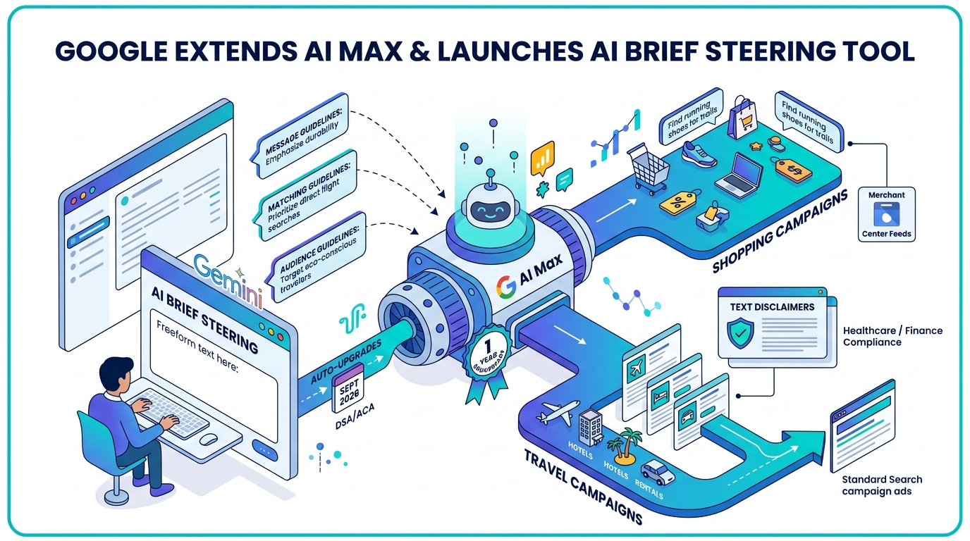 Google Extends AI Max to Shopping and Travel Campaigns