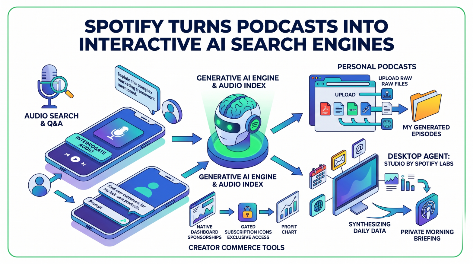 Spotify Turns Podcasts Into Interactive AI Search Engines