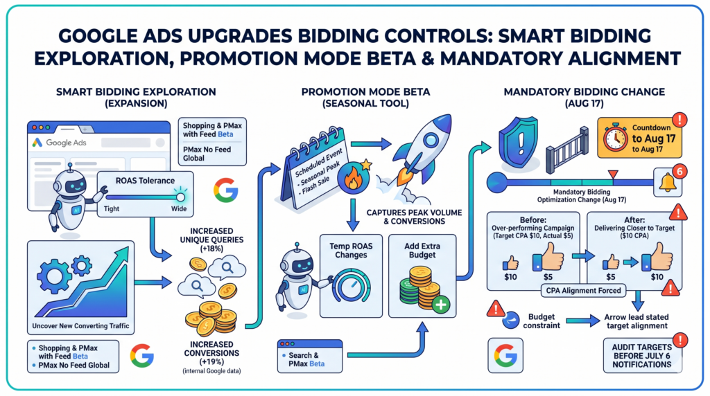 Google Adds Promotion Mode, Expands Smart Bidding Exploration