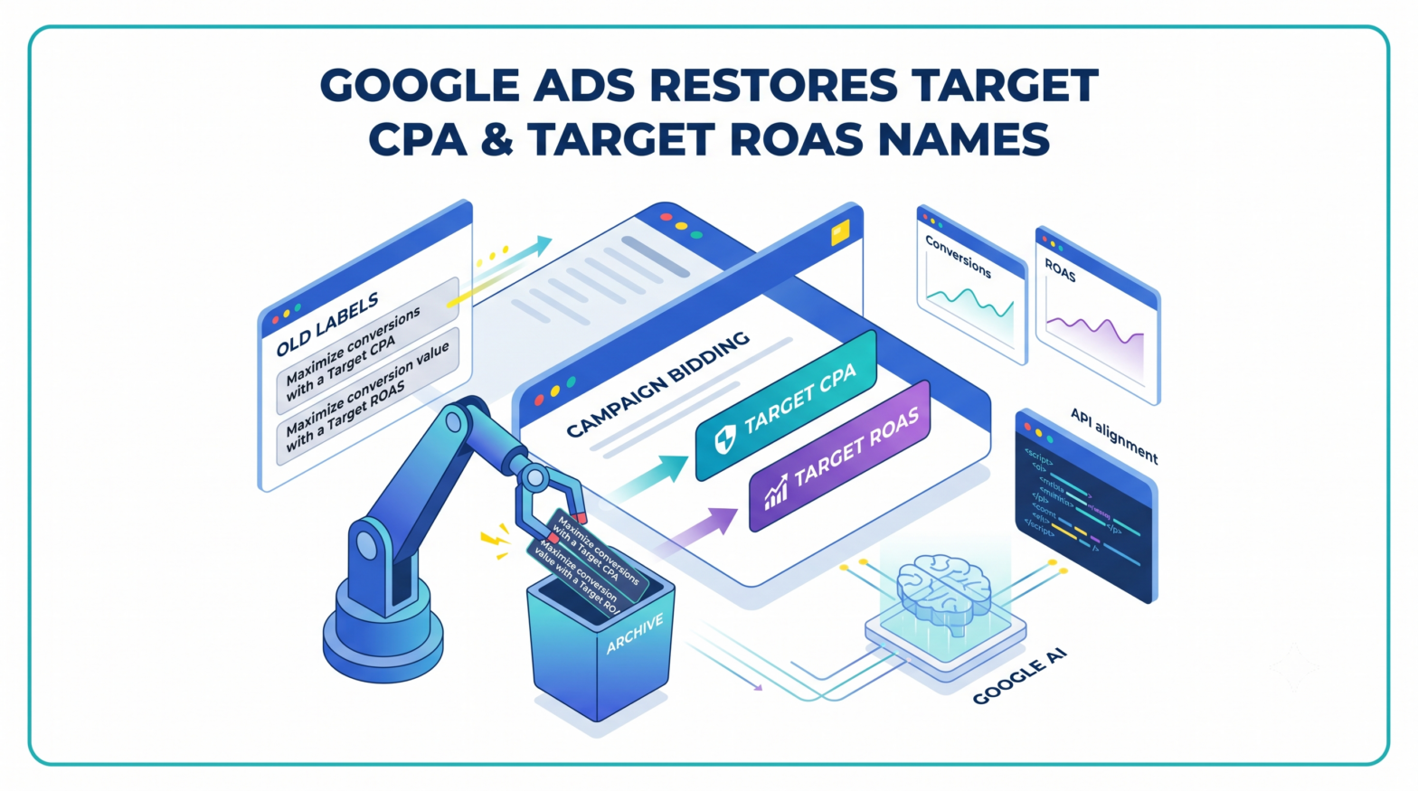 Google Ads Restores Target CPA and ROAS Names