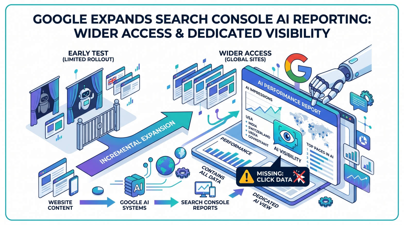 Google Expands Search Console AI Reports