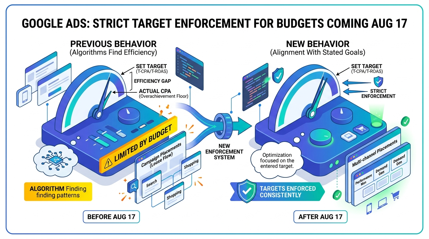 Google Is Tightening the Leash on Budget-Constrained Campaigns; Here’s What Changes August 17