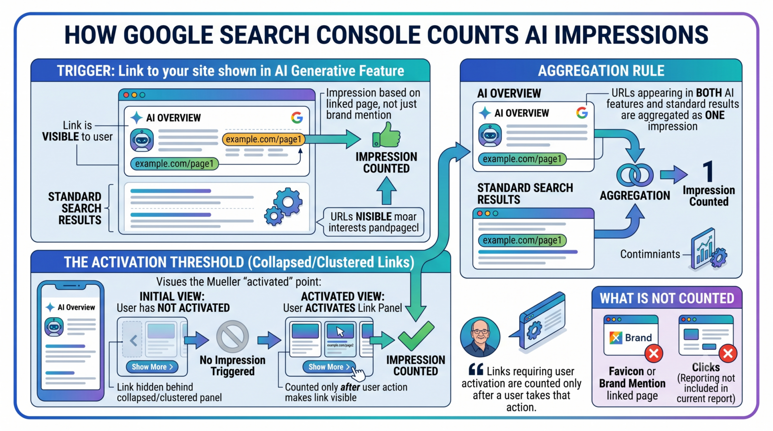 Google’s John Mueller Clarifies How Impressions Are Counted in Search Console’s AI Performance Report