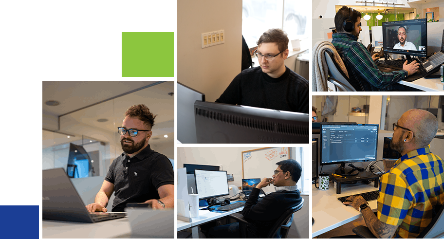 TechWyse team at work