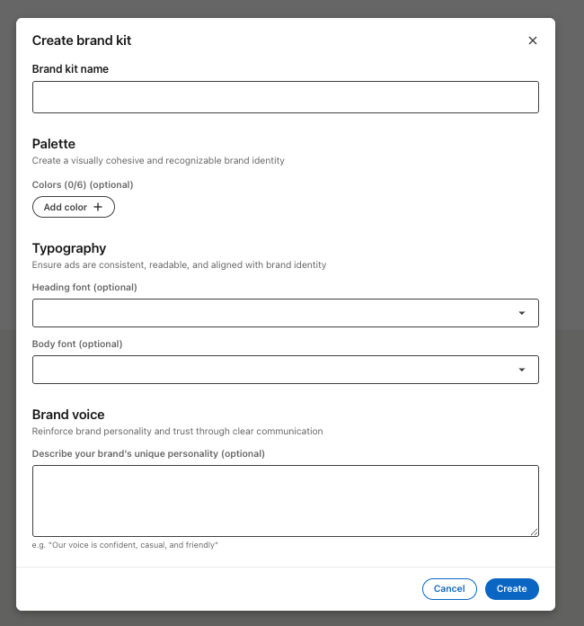Campaign Manager - Brand Kit Builder