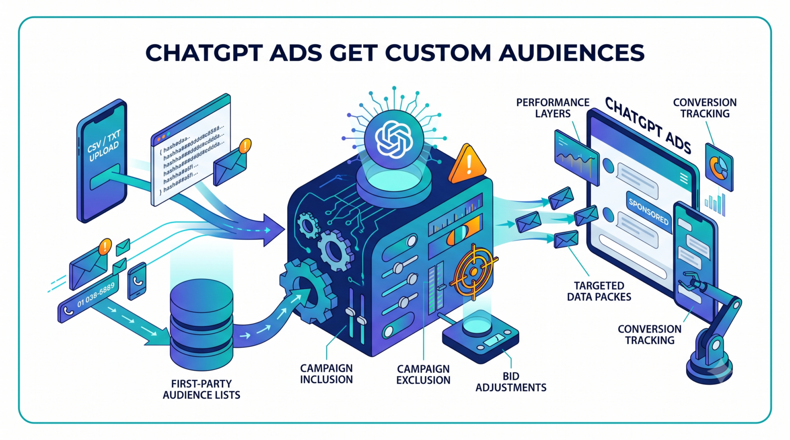 ChatGPT Ads Add Custom Audiences