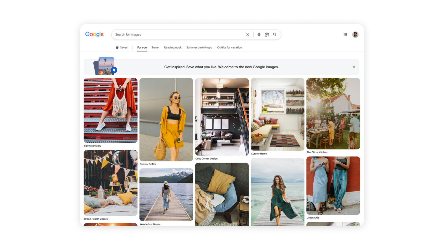 Google Images Revamps Homepage, Adds AI Generation