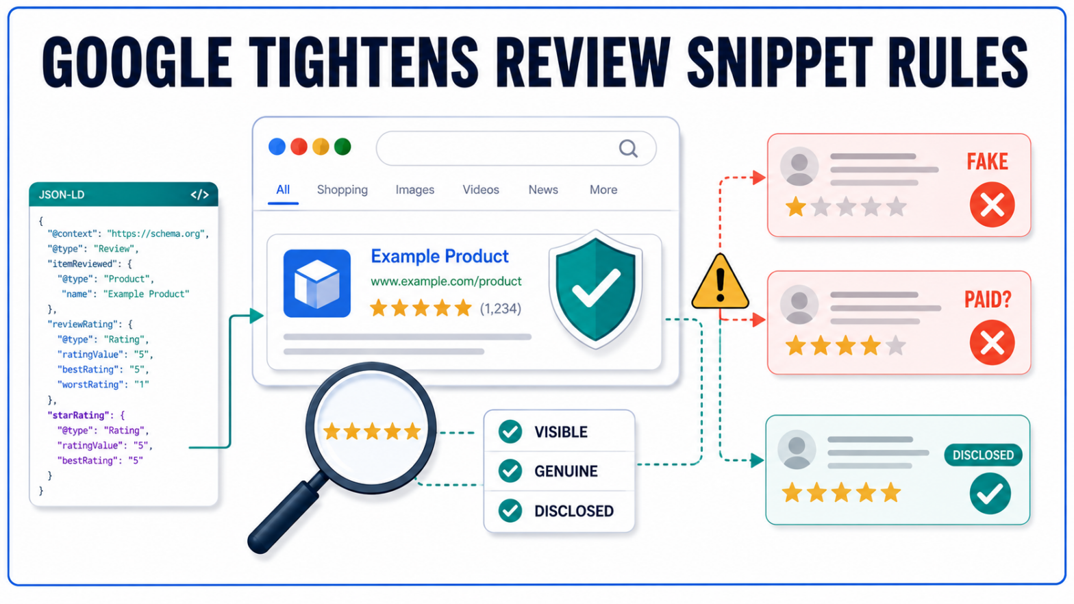 Google Tightens Review Snippet Rules