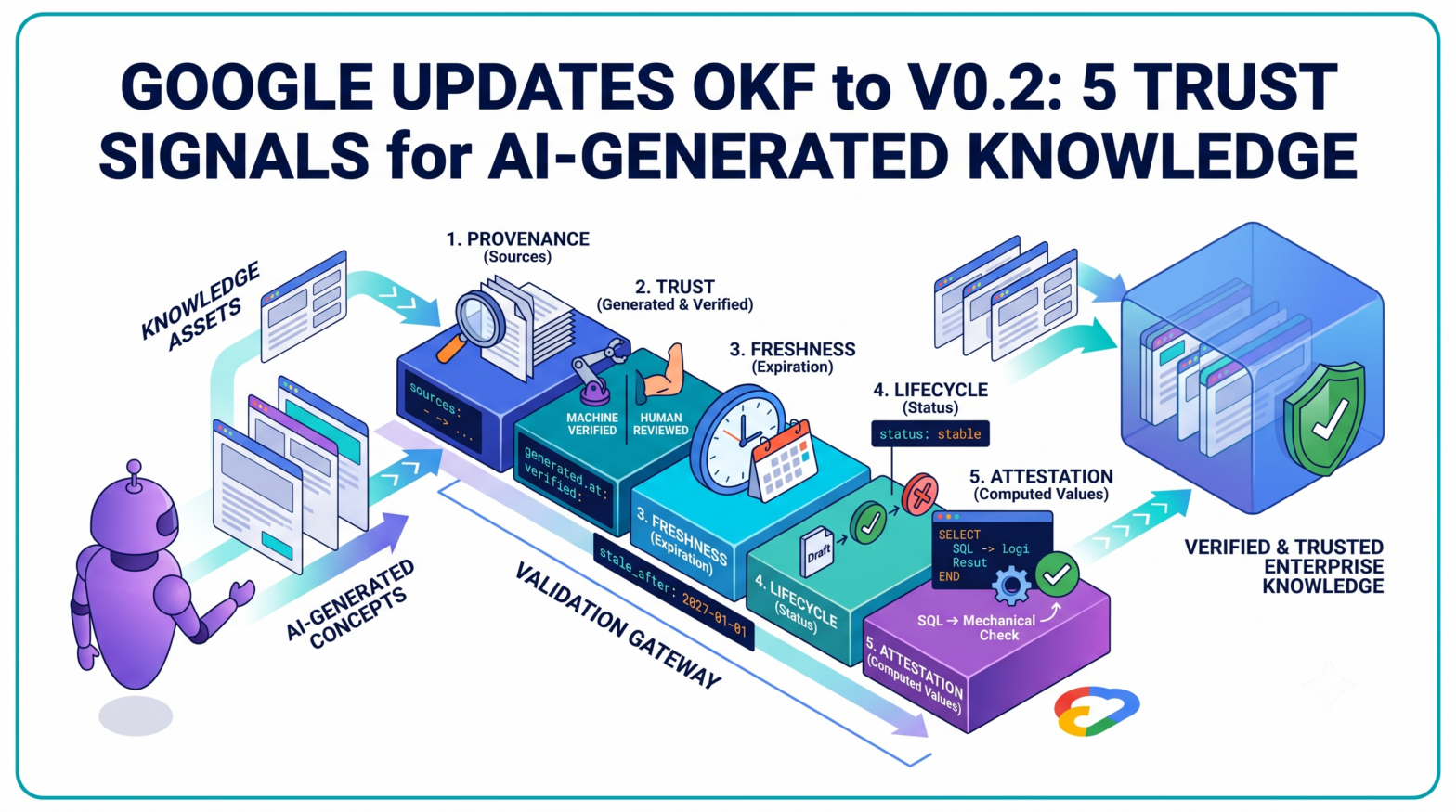 Google Updates Open Knowledge Format to Version 0.2, Adding Five Trust Signals for AI-Generated Knowledge