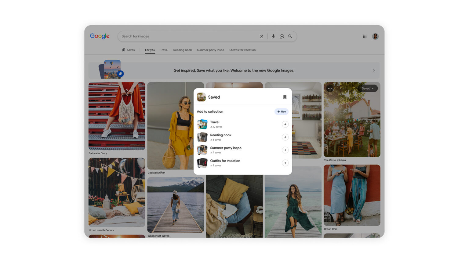New Google Images