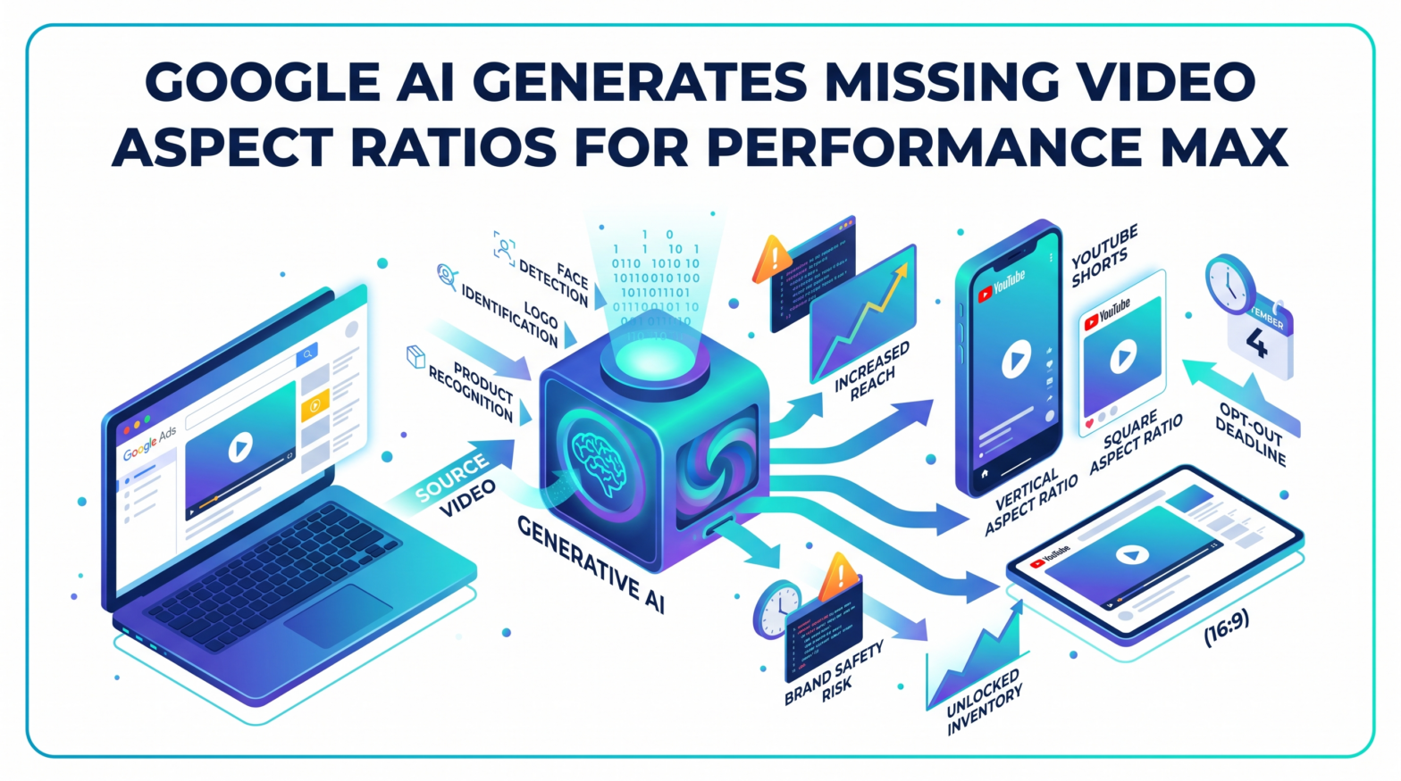 Google Adds Generative AI to Performance Max to Auto-Generate Missing Video Aspect Ratios