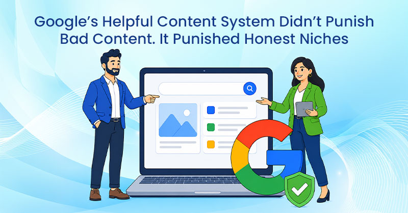 Google’s Helpful Content System Didn’t Punish Bad Content. It Punished Honest Niches