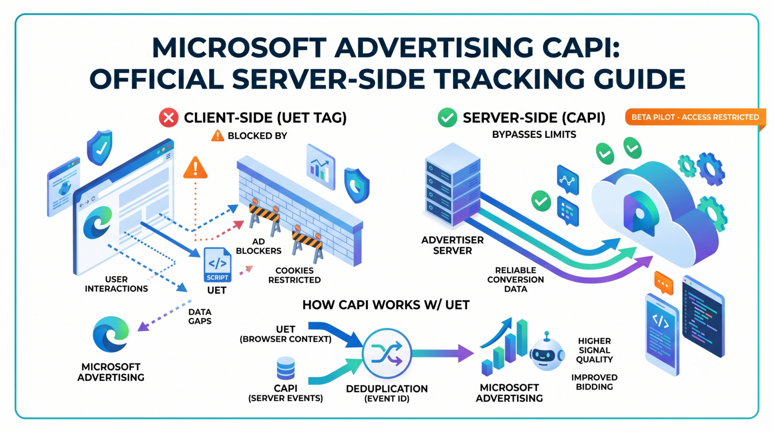 Microsoft Advertising Releases Official CAPI Documentation, Giving Advertisers a Server-Side Path Around Browser Tracking Limits