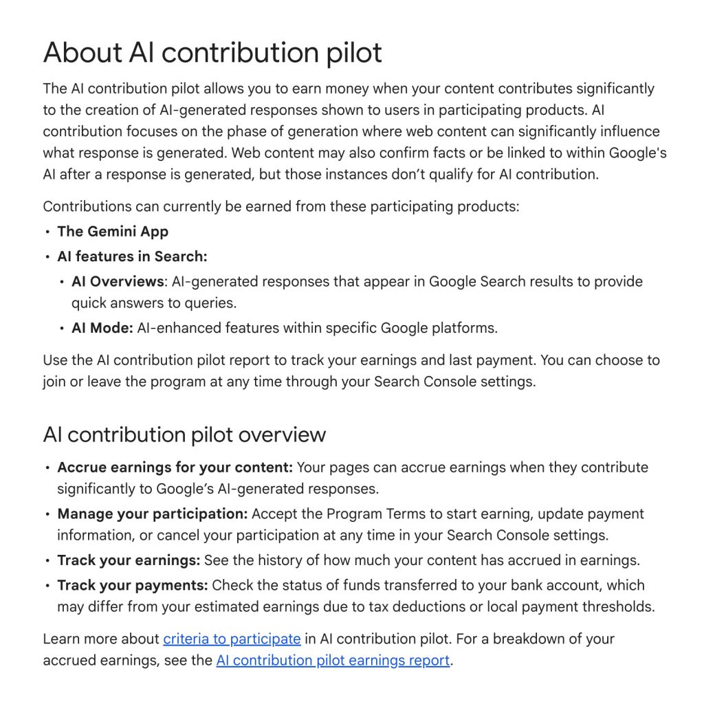 About AI Contribution