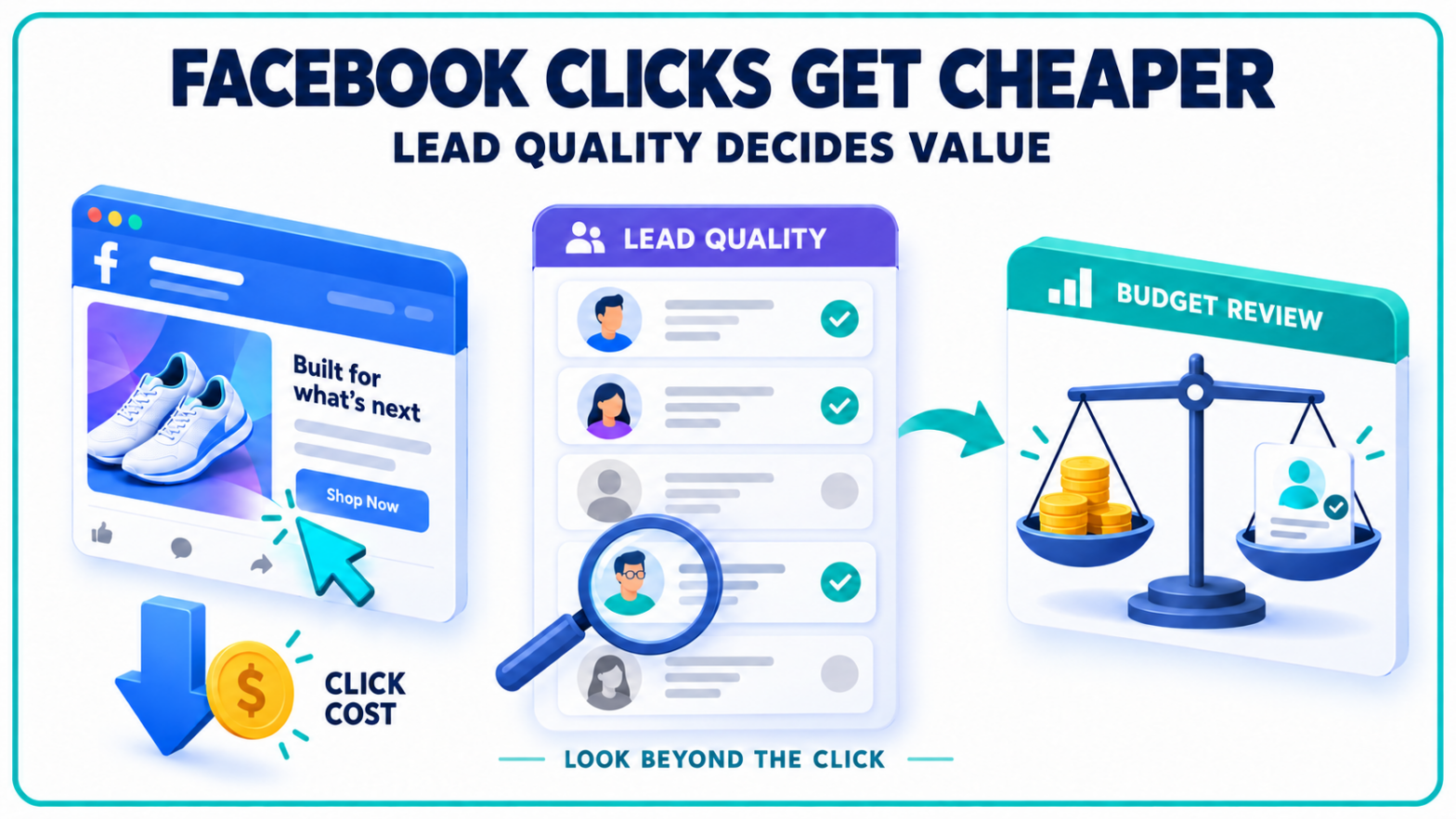 Facebook Ad Costs Fall, but Lead Quality Decides Value