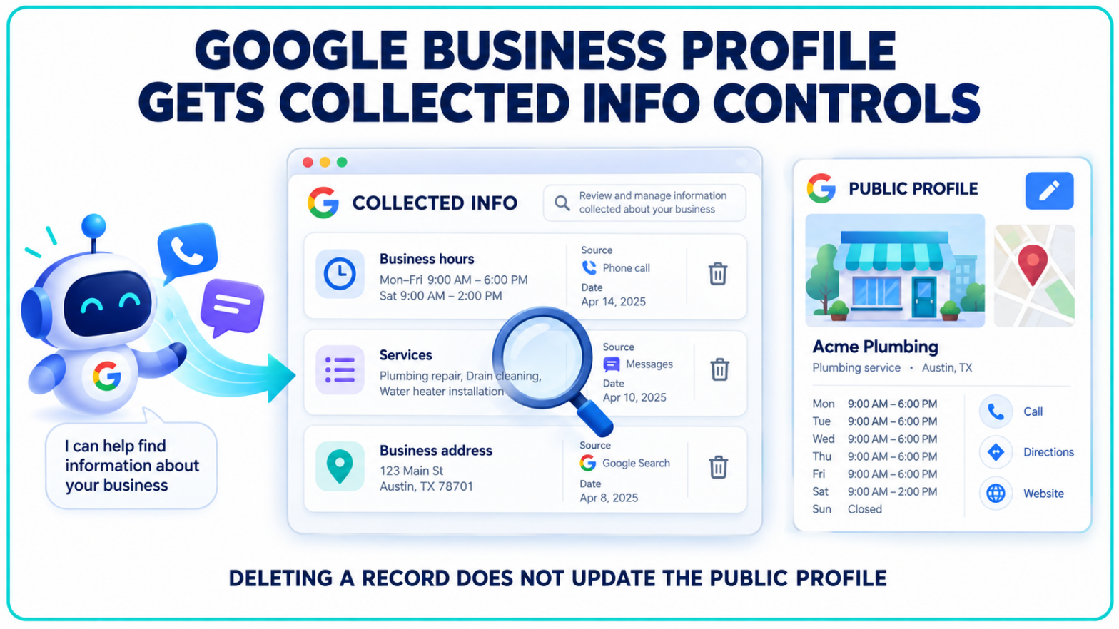 Google Collected Info Adds Business Profile Review Controls