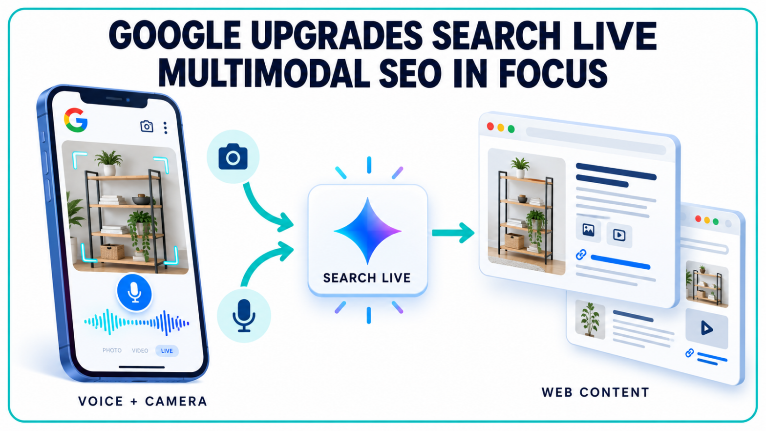 Google Upgrades Search Live, Bringing Multimodal SEO Into Focus