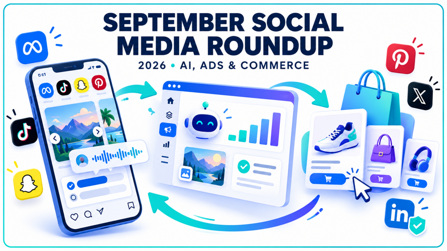 September 2026 Social Media Roundup - AI, Ads and Commerce