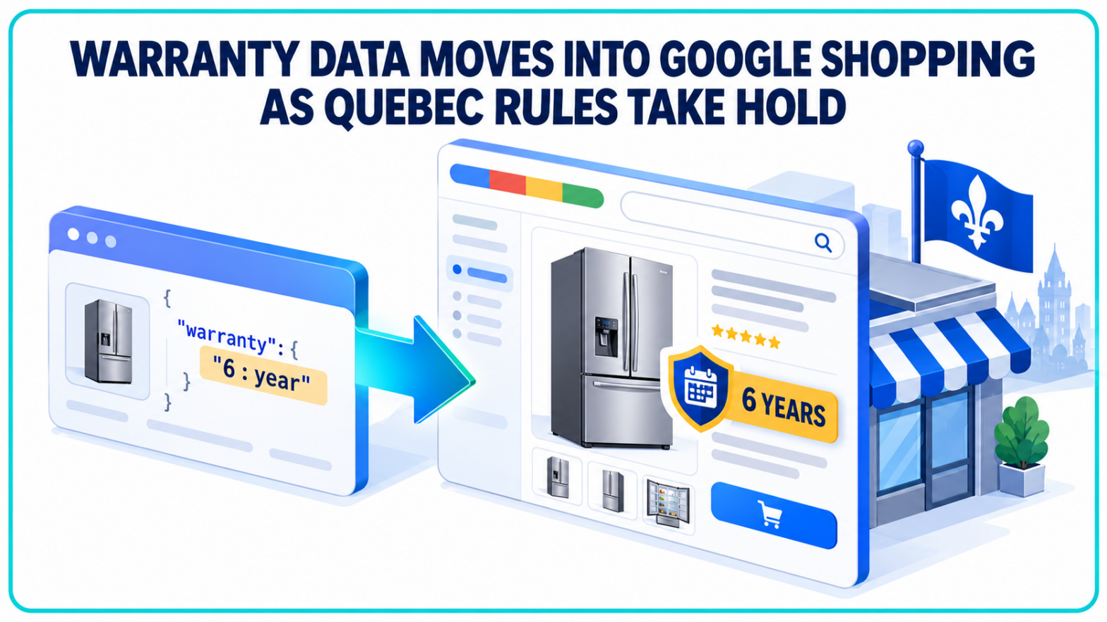 Google Shopping Adds Warranty Data for Quebec Rules