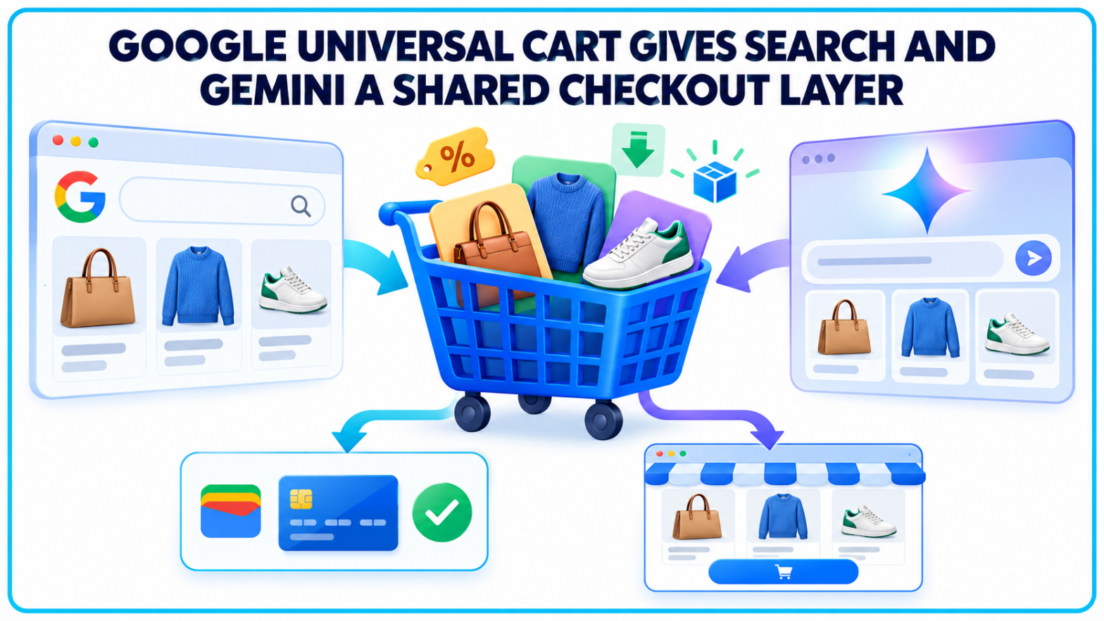Google Universal Cart Comes to Search and Gemini