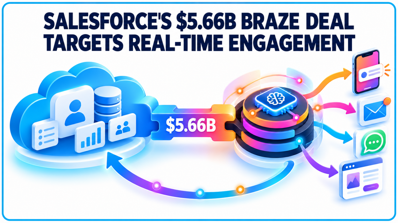 Salesforce Plans to Buy Braze for $5.66B