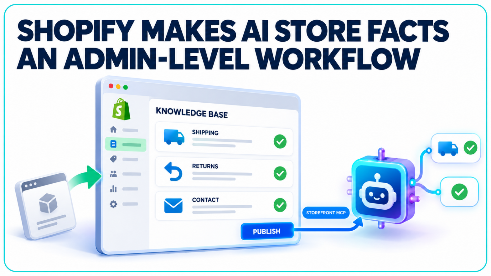 Shopify Moves AI Store Facts Into Admin